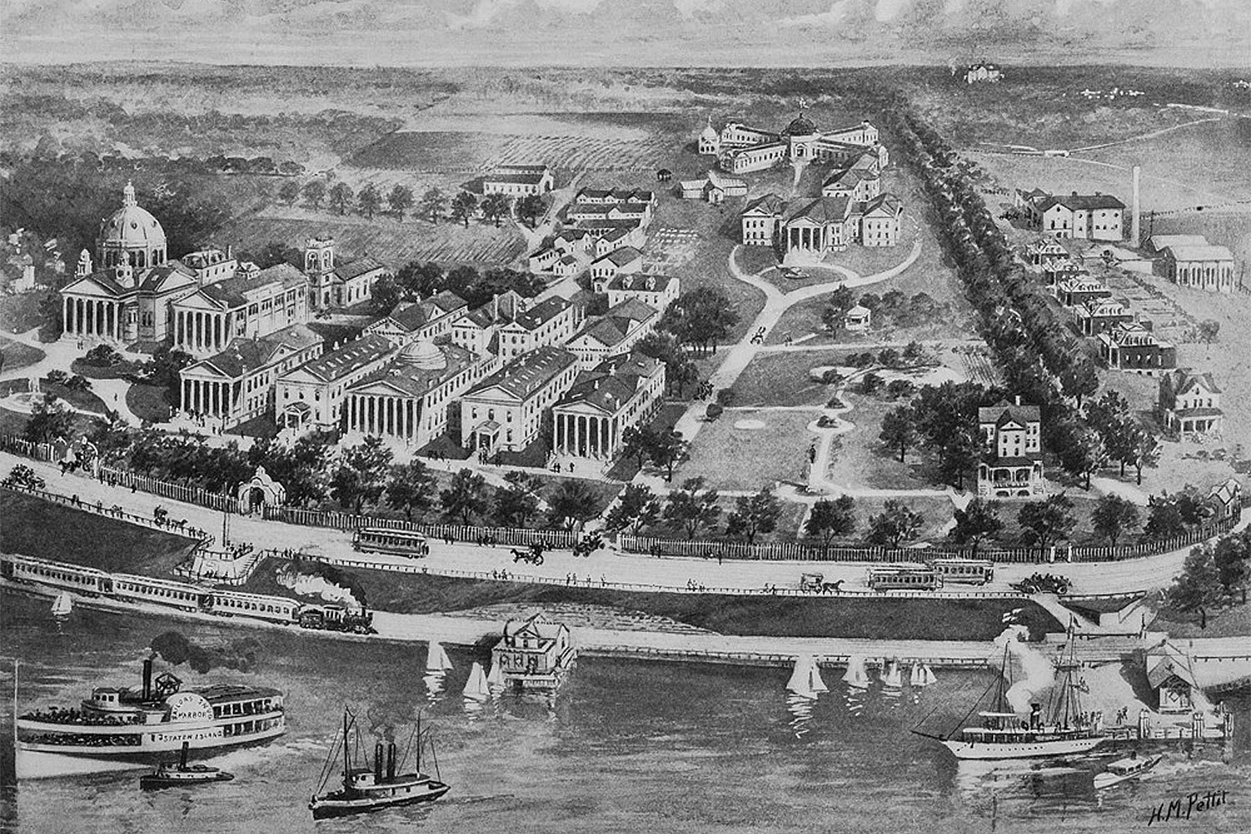 Snug Harbor master plan logotype