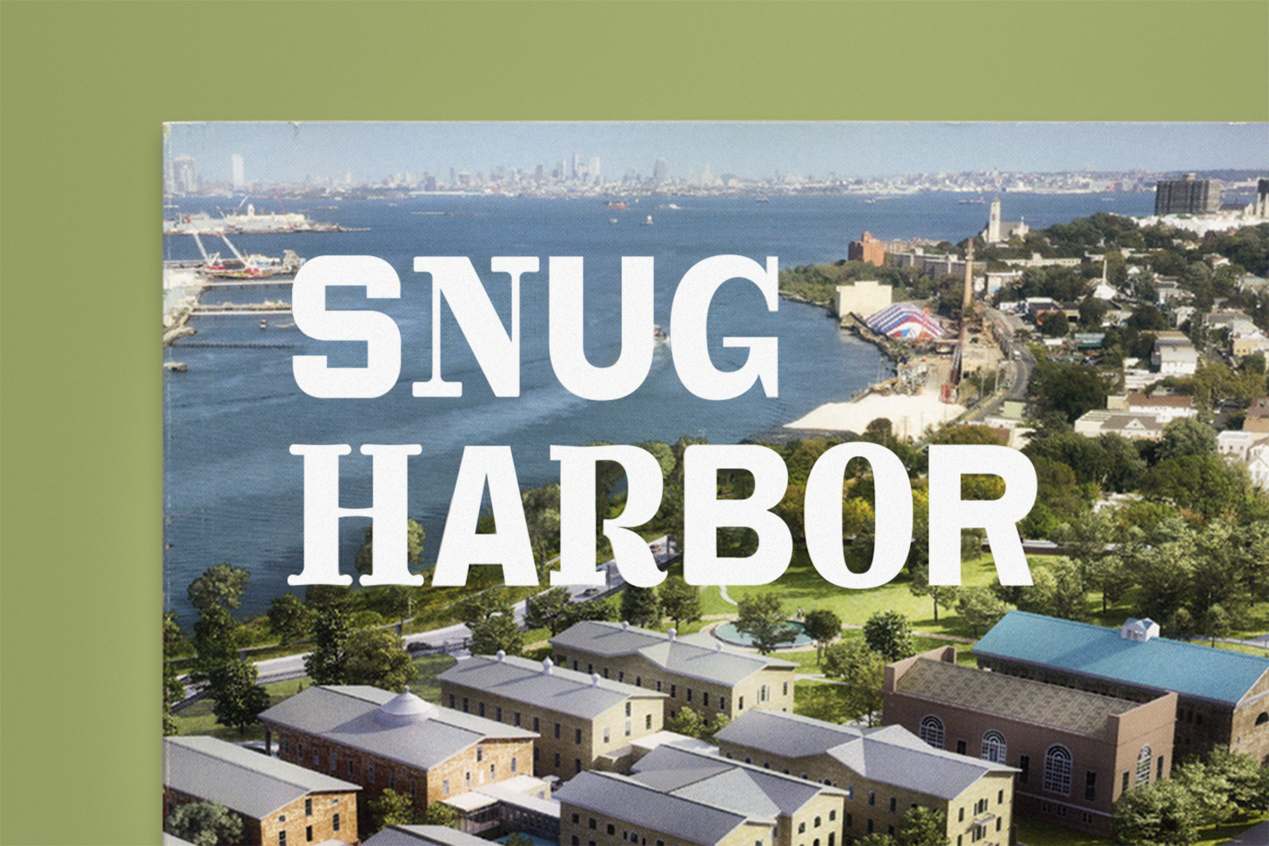 Snug Harbor master plan logotype